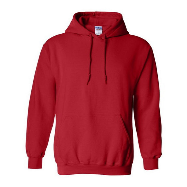 Rot - Front - Gildan Heavy Blend Unisex Kapuzenpullover - Hoodie - Kapuzensweater