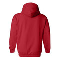 Rot - Back - Gildan Heavy Blend Unisex Kapuzenpullover - Hoodie - Kapuzensweater