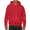 Rot - Side - Gildan Heavy Blend Unisex Kapuzenpullover - Hoodie - Kapuzensweater