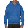 Königsblau - Side - Gildan Heavy Blend Unisex Kapuzenpullover - Hoodie - Kapuzensweater