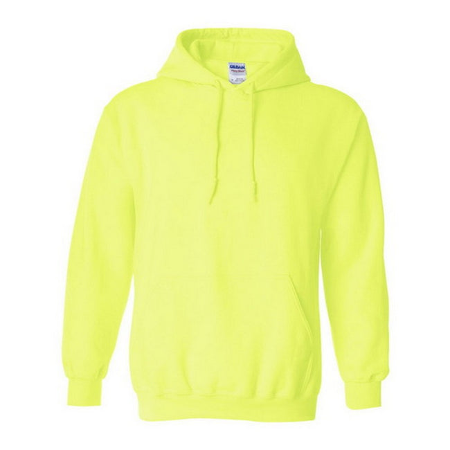 Neongrün - Front - Gildan Heavy Blend Unisex Kapuzenpullover - Hoodie - Kapuzensweater