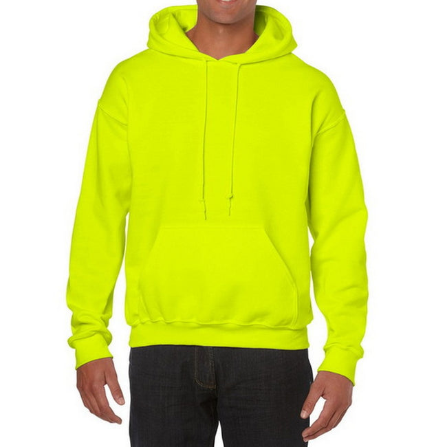 Neongrün - Side - Gildan Heavy Blend Unisex Kapuzenpullover - Hoodie - Kapuzensweater