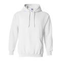 Weiß - Front - Gildan Heavy Blend Unisex Kapuzenpullover - Hoodie - Kapuzensweater