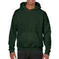 Waldgrün - Side - Gildan Heavy Blend Unisex Kapuzenpullover - Hoodie - Kapuzensweater