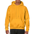 Gold - Side - Gildan Heavy Blend Unisex Kapuzenpullover - Hoodie - Kapuzensweater