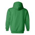 Irisches Grün - Back - Gildan Heavy Blend Unisex Kapuzenpullover - Hoodie - Kapuzensweater