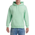 Mint Grün - Side - Gildan Heavy Blend Unisex Kapuzenpullover - Hoodie - Kapuzensweater