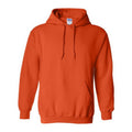 Orange - Front - Gildan Heavy Blend Unisex Kapuzenpullover - Hoodie - Kapuzensweater