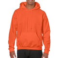 Orange - Side - Gildan Heavy Blend Unisex Kapuzenpullover - Hoodie - Kapuzensweater