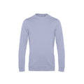 Lavendel - Front - B&C - Sweatshirt für Herren angesetzte Ärmel