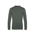 Khakigrün - Front - B&C - Sweatshirt für Herren angesetzte Ärmel