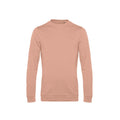 Rosa-Grau - Front - B&C - Sweatshirt für Herren angesetzte Ärmel
