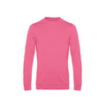 Bubblegum Rosa - Front - B&C - Sweatshirt für Herren angesetzte Ärmel