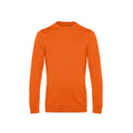 Orange - Front - B&C - Sweatshirt für Herren angesetzte Ärmel