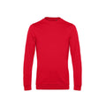 Rot - Front - B&C - Sweatshirt für Herren angesetzte Ärmel