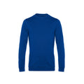 Königsblau - Front - B&C - Sweatshirt für Herren angesetzte Ärmel