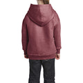 Marineblau - Side - Gildan Kinder Sweatshirt mit Kapuze