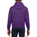 Violett - Side - Gildan Kinder Sweatshirt mit Kapuze