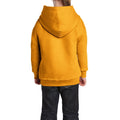 Gold - Side - Gildan Kinder Sweatshirt mit Kapuze