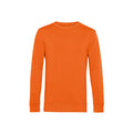 Orange - Front - B&C - "Organic" Sweatshirt für Herren