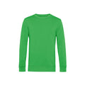 Apfelgrün - Front - B&C - "Organic" Sweatshirt für Herren