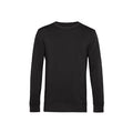 Schwarz - Front - B&C - "Organic" Sweatshirt für Herren