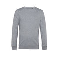 Grau meliert - Front - B&C - "Organic" Sweatshirt für Herren