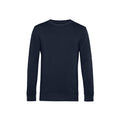 Marineblau - Front - B&C - "Organic" Sweatshirt für Herren