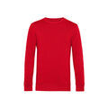 Rot - Front - B&C - "Organic" Sweatshirt für Herren