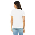 Weiß - Side - Bella + Canvas Damen T-Shirt Jersey Kurzarm