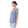 Lavendel-Blau - Side - Bella + Canvas Damen T-Shirt Jersey Kurzarm