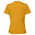 Senfgelb - Back - Bella + Canvas Damen T-Shirt Jersey Kurzarm