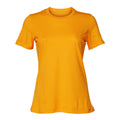 Gold - Front - Bella + Canvas Damen T-Shirt Jersey Kurzarm