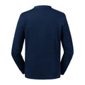 Marineblau - Back - Russell - Sweatshirt, aus biologischem Anbau für Herren-Damen Unisex