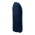Marineblau - Side - Russell - Sweatshirt, aus biologischem Anbau für Herren-Damen Unisex