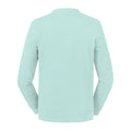 Aquablau - Back - Russell - Sweatshirt, aus biologischem Anbau für Herren-Damen Unisex