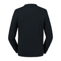 Schwarz - Back - Russell - Sweatshirt, aus biologischem Anbau für Herren-Damen Unisex