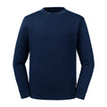 Marineblau - Front - Russell - Sweatshirt, aus biologischem Anbau für Herren-Damen Unisex