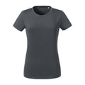 Aluminium-Grau - Front - Russell - T-Shirt Schwer für Damen kurzärmlig