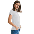 Weiß - Back - Russell - T-Shirt Schwer für Damen kurzärmlig