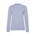 Lavendel-Violett - Front - B&C Damen Sweatshirt mit angesetztem Ärmeln