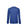 Königsblau meliert - Back - B&C Damen Sweatshirt mit angesetztem Ärmeln