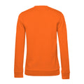 Orange - Back - B&C Damen Sweatshirt mit angesetztem Ärmeln