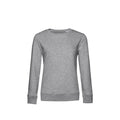 Grau meliert - Front - B&C Damen Sweatshirt, aus Bio-Baumwolle