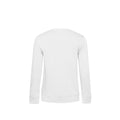 Weiß - Back - B&C Damen Sweatshirt, aus Bio-Baumwolle
