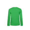Apfelgrün - Back - B&C Damen Sweatshirt, aus Bio-Baumwolle