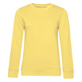Kräftiges Gelb - Front - B&C Damen Sweatshirt, aus Bio-Baumwolle