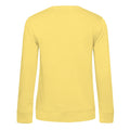 Kräftiges Gelb - Back - B&C Damen Sweatshirt, aus Bio-Baumwolle