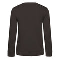 Kaffeebraun - Back - B&C Damen Sweatshirt, aus Bio-Baumwolle