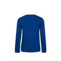 Königsblau - Back - B&C Damen Sweatshirt, aus Bio-Baumwolle